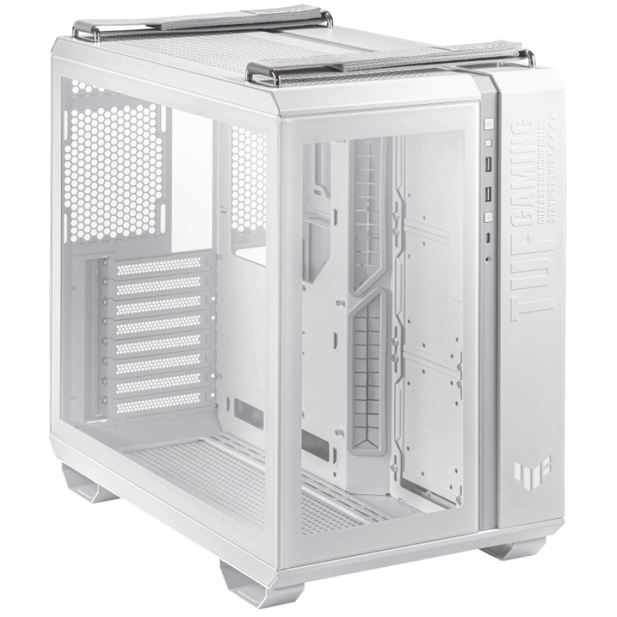 Asus TUF Gaming GT502 V2 Temperli Cam Mid Tower ATX Beyaz Bilgisayar Kasası