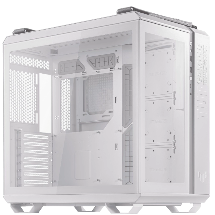 Asus TUF Gaming GT502 V2 Temperli Cam Mid Tower ATX Beyaz Bilgisayar Kasası