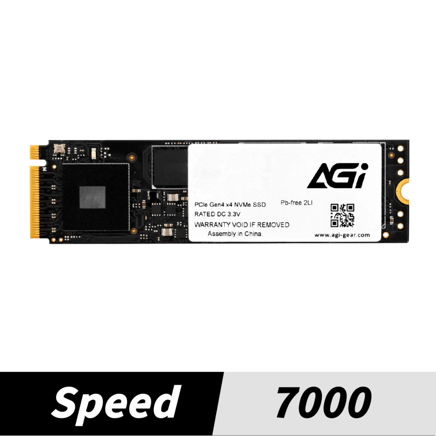 AGI NVMe M.2 SSD 1TB M.2 SSD 7500/5500 MB/s