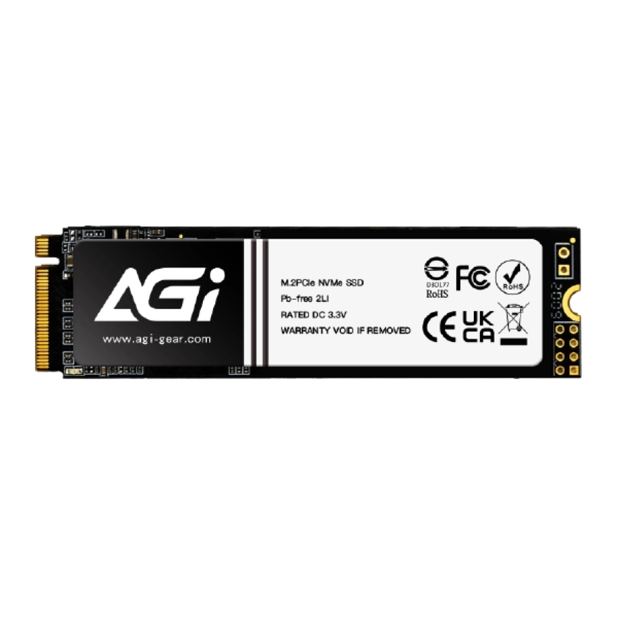 AGI NVMe M.2 SSD 1TB M.2 SSD 4700/2800 MB/s