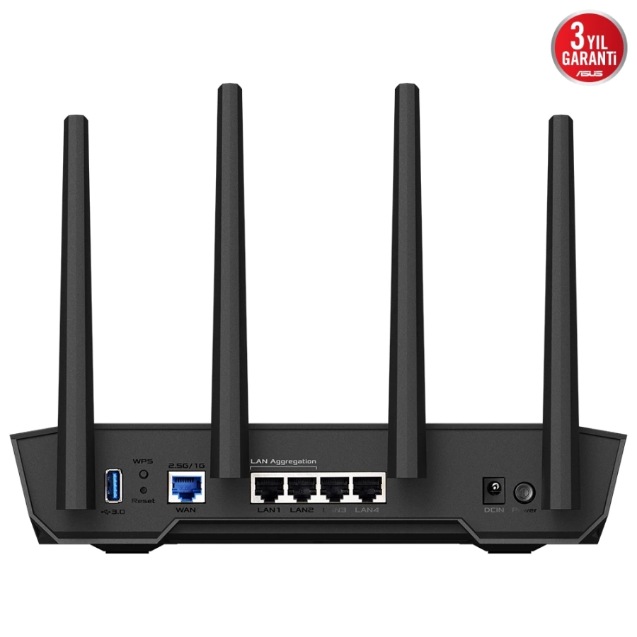 Asus TUF-AX4200 WIFI6-Gaming-Ai Mesh-AiProtection-Torrent-Bulut-DLNA-4G-VPN-Router-Access Point