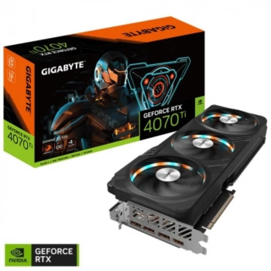 Gigabyte GeForce RTX 4070 Ti Gaming OC GV-N407TGAMING OC-12GD 12GB GDDR6X 192Bit DX12 DLSS 3 Gaming Ekran Kartı
