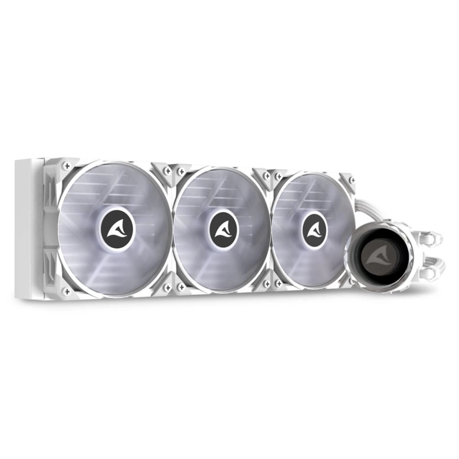 Sharkoon S90 RGB Beyaz 360mm İşlemci Sıvı Soğutucu