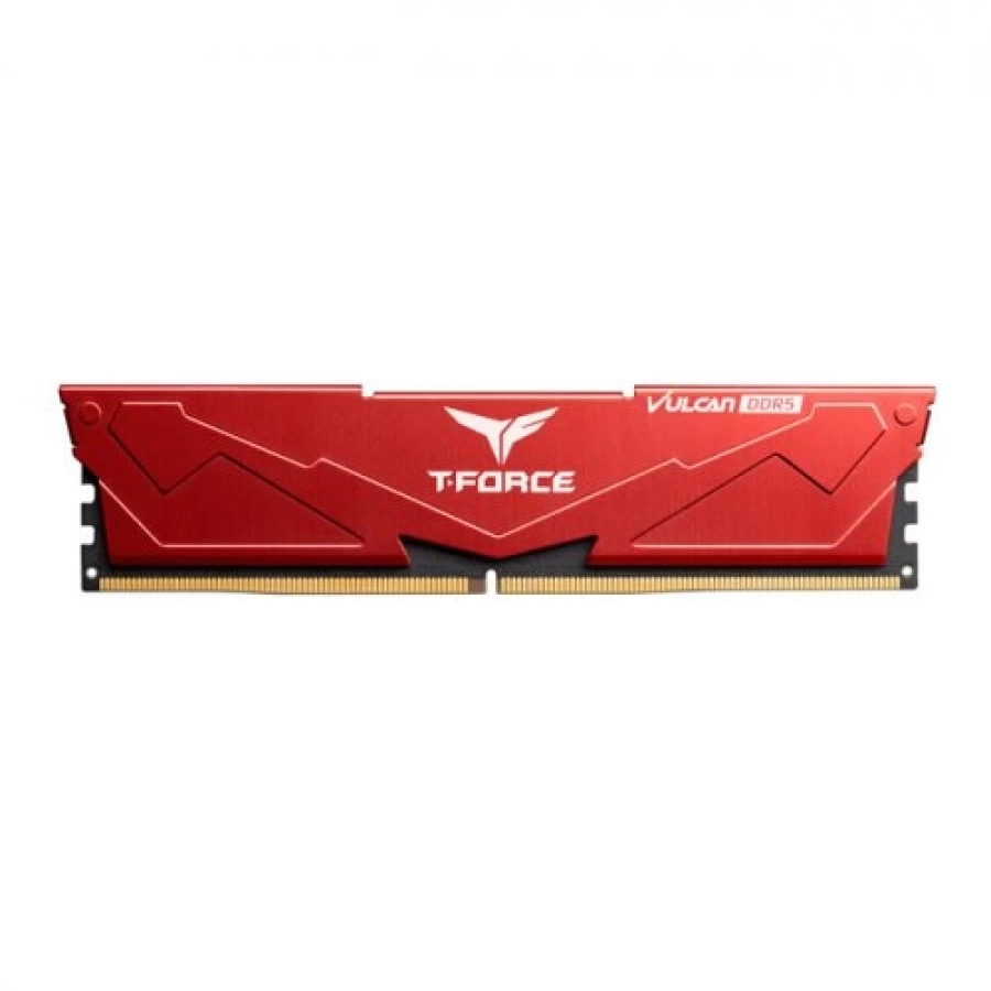 Team T-Force Vulcan Red 32 GB ( 2x16) 6400 MHz DDR5 CL40 FLRD532G6400HC40BDC01 Ram