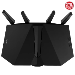 Asus RT-AX82U WIFI6 Dual Band-Gaming-Ai Mesh-AiProtection-Torrent-Bulut-DLNA-4G-VPN-Router-Access Point