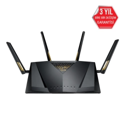 Asus RT-AX88U WIFI6 Dual Band-Gaming-AiMesh-AiProtection-Torrent-Bulut-DLNA-4G-VPN-Router-Access Point