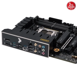 ASUS TUF GAMING B650M-PLUS WIFI AMD B650 AM5 DDR5 6400 AX WiFi+BT AURA RGB mATX Anakart