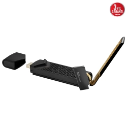 Asus USB-AX56 NO CRADEL Dual Band-Çift Antenli-Kablosuz USB Adaptör