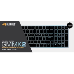 Glorious GMMK2 QTR Modüler Mekanik Klavye %96 Siyah