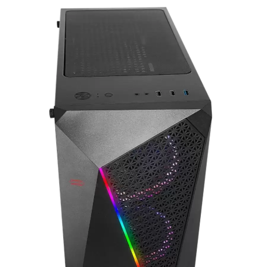 Hiper Lux 3x120mm Rainbow Gaming Mıd ATX Kasa