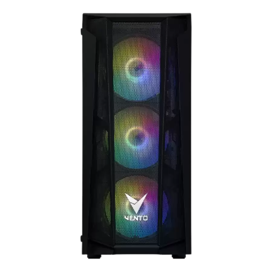 VENTO VG15FE 4xRGB Fan Mesh Panel ATX Gaming Kasa