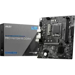 MSI PRO H610M-B Intel LGA1700 DDR4 Micro ATX Anakart