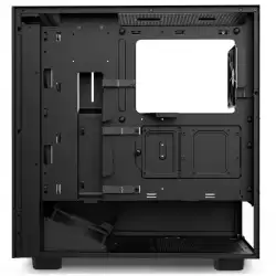 NZXT H510 Flow Black 2x120mm Tempered Glass USB 3.2 E-ATX Mid Tower Kasa