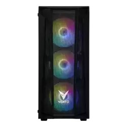 VENTO VG15FE 4xRGB Fan Mesh Panel ATX Gaming Kasa