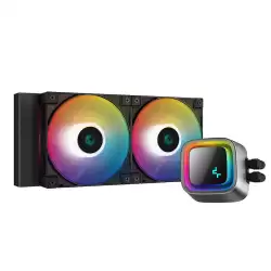 DeepCool LS520 RGB 240mm A-RGB PWM Fanlı Siyah Sıvı Soğutma