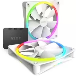 NZXT F140 RGB Duo Beyaz 140mm Fan 2li Set