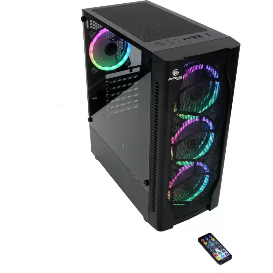 Performax 650 W Inferno Siyah RGB ATX Oyuncu Kasası