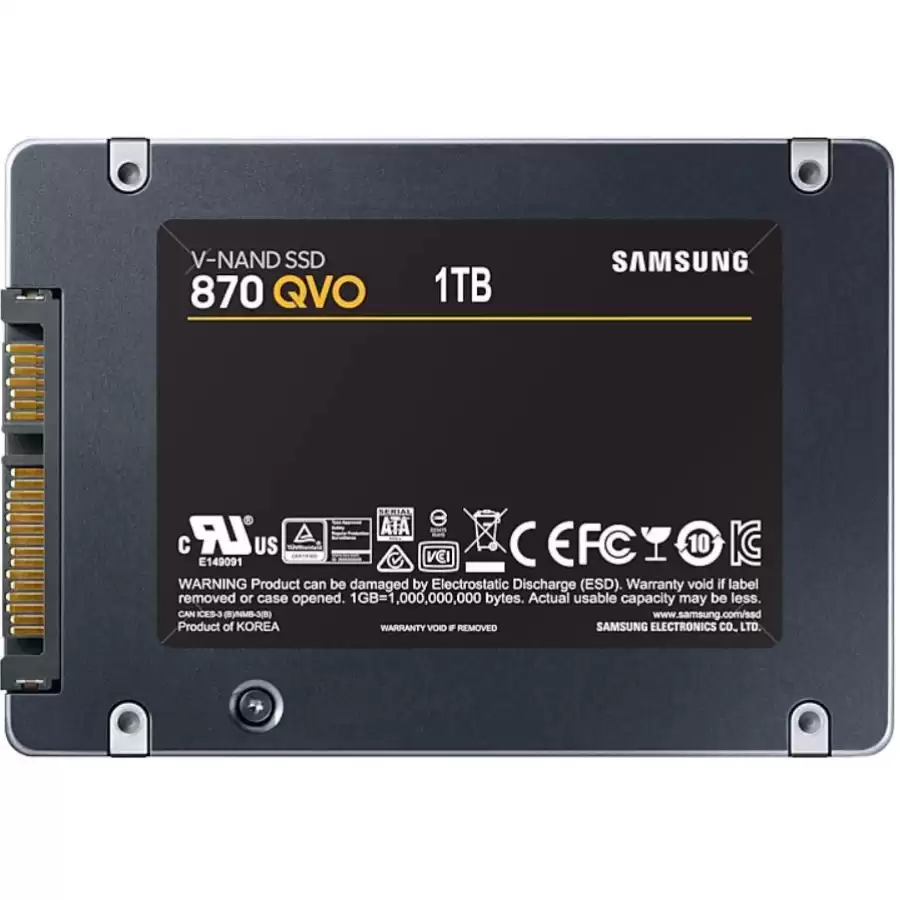 Samsung 1 TB 870 QVO MZ-77Q1T0BW 2.5 SATA 3.0 SSD