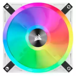 CORSAIR iCUE QL120 RGB PWM White 120mm Fan (3 lü Paket)