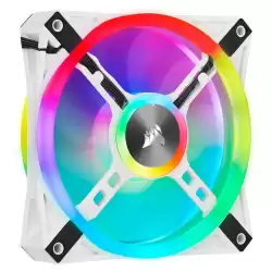 CORSAIR iCUE QL120 RGB PWM White 120mm Fan (3 lü Paket)