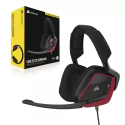 Corsair Void Elite Surround 7.1 CA-9011206-EU Kırmızı Mikrofonlu Oyuncu Kulaklığı