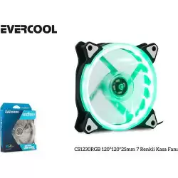 Evercool CS1230RGB 12 Cm Kasa Fanı
