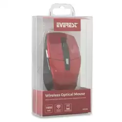 Everest SM-861 Kırmızı Optik Wireless Mouse