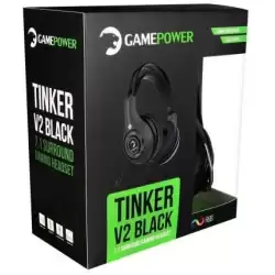 Gamepower Tinker V2 Siyah 7.1 Titreşimli RGB Oyuncu Kulaklık