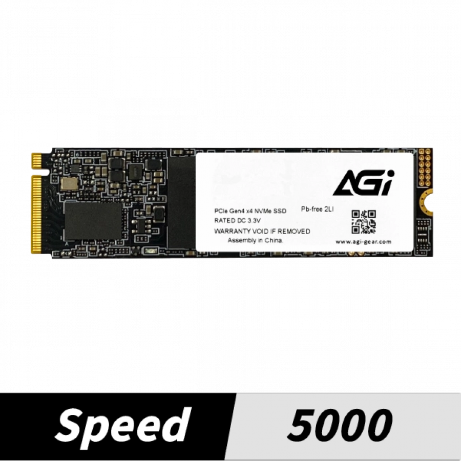 AGI NVMe M.2 SSD 512GB M.2 SSD 5000/2700 MB/s Gençer Gaming