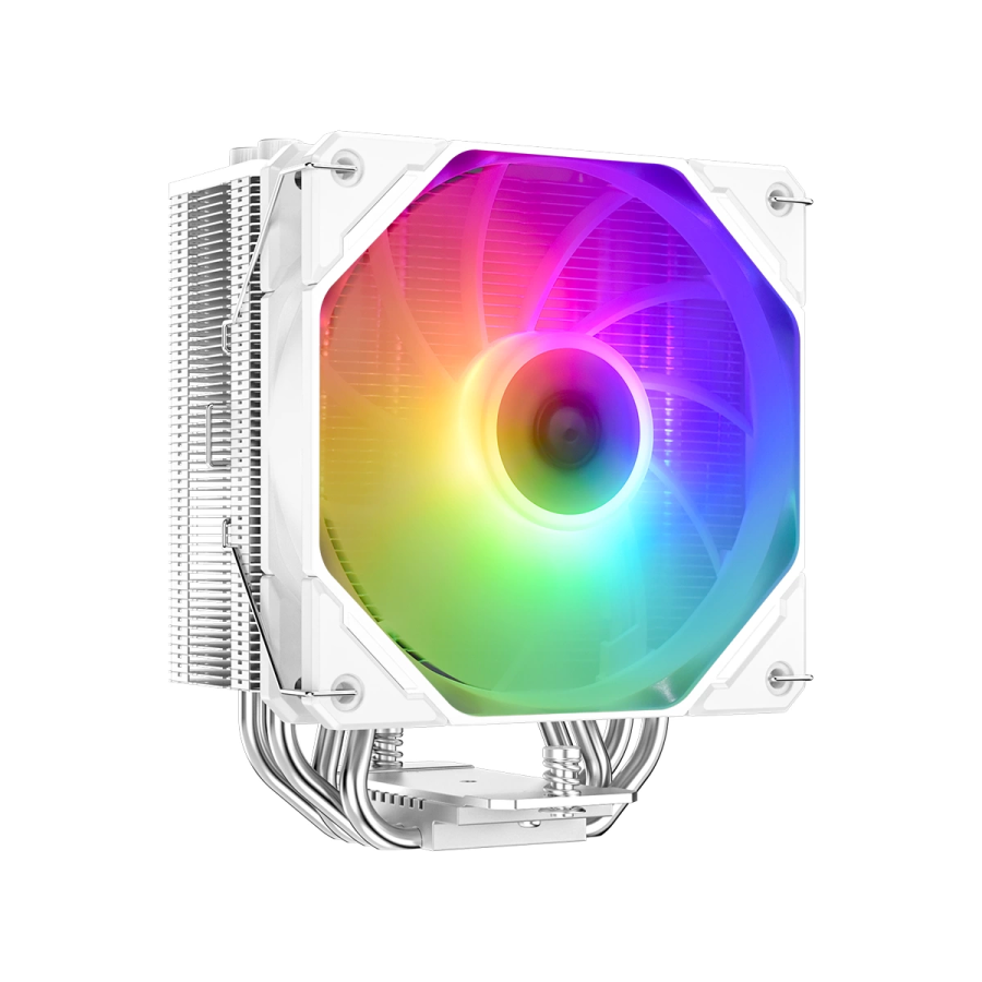 ID-Cooling SE-224-XTS ARGB Beyaz İşlemci Soğutucu - Gençer Gaming