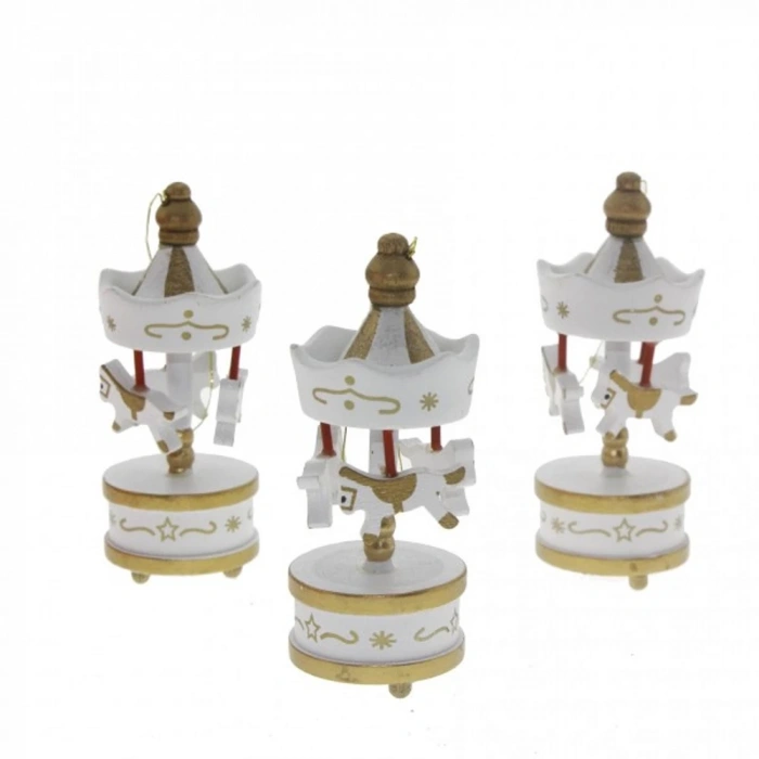 Dekoratif 6&039lı Beyaz Mini Atlı Karınca