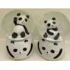 Siyah-beyaz Panda Kar Küresi Orta Boy
