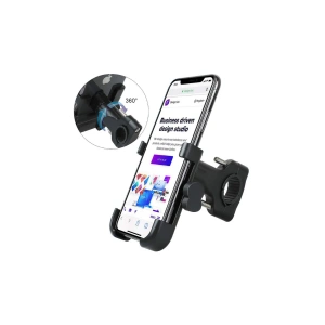 Alüminyum Gövdeli Metal Gidon Bağlantılı Motosiklet Telefon Tutucu 7 İnç Xl