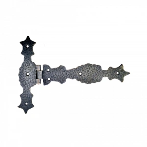 Antika Tarz Dekoratif Pirinç Kuyruklu Zambak Menteşe - 175x248 Mm, Oksit