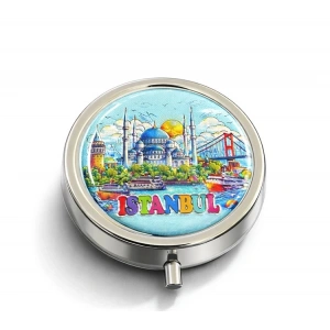 İstanbul Temalı İlaç Kutusu Alk4373
