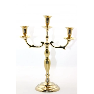 Pirinç 3lü Şamdan 27588