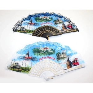 Plastik Yöresel Yelpaze Alk2623