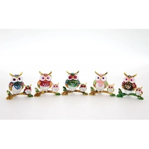 Swaroski 2li Baykuş Alk2029