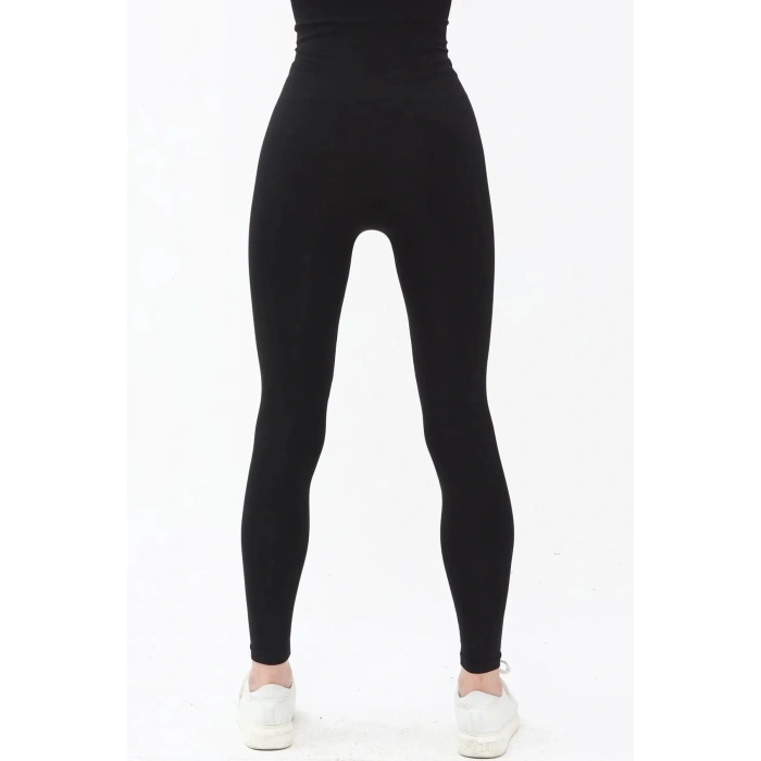 2 Beden Incelten Yüksek Bel Agraflı Korse Tayt