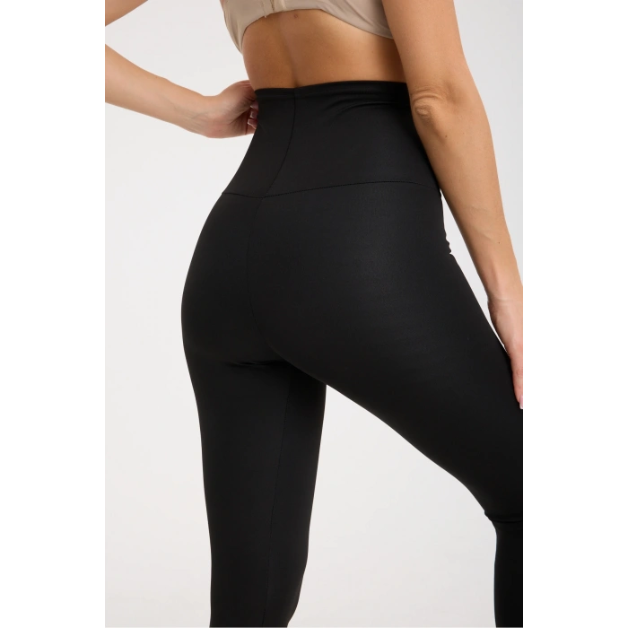 Agraflı Sauna Termal Tayt Zayıflama Incelme Yağ Yakma Takımı Kilo Verme Toparlayıcı Yüksek Bel Tayt