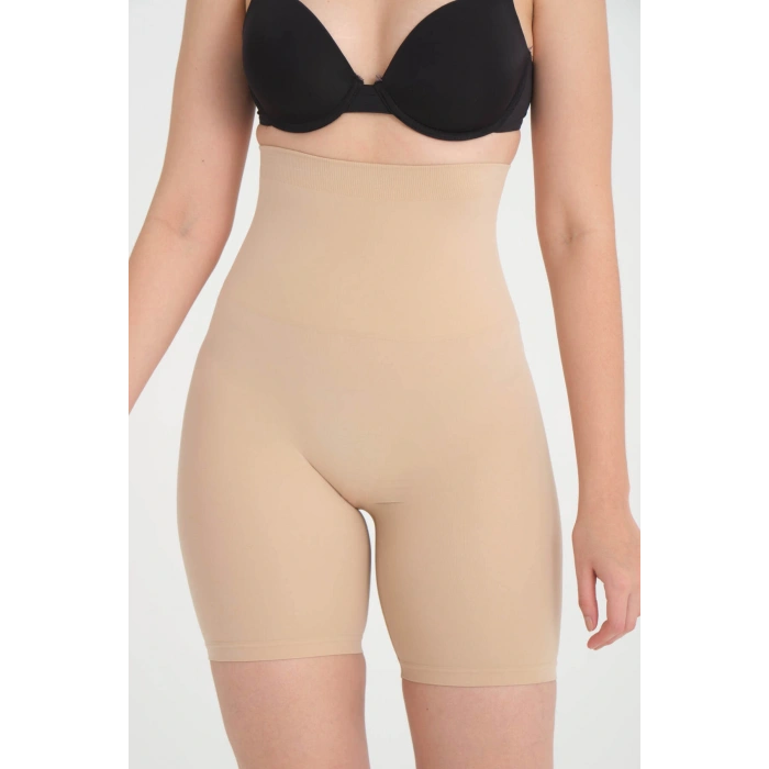 2 Beden Incelten Toparlayıcı Paçalı Korse Şort