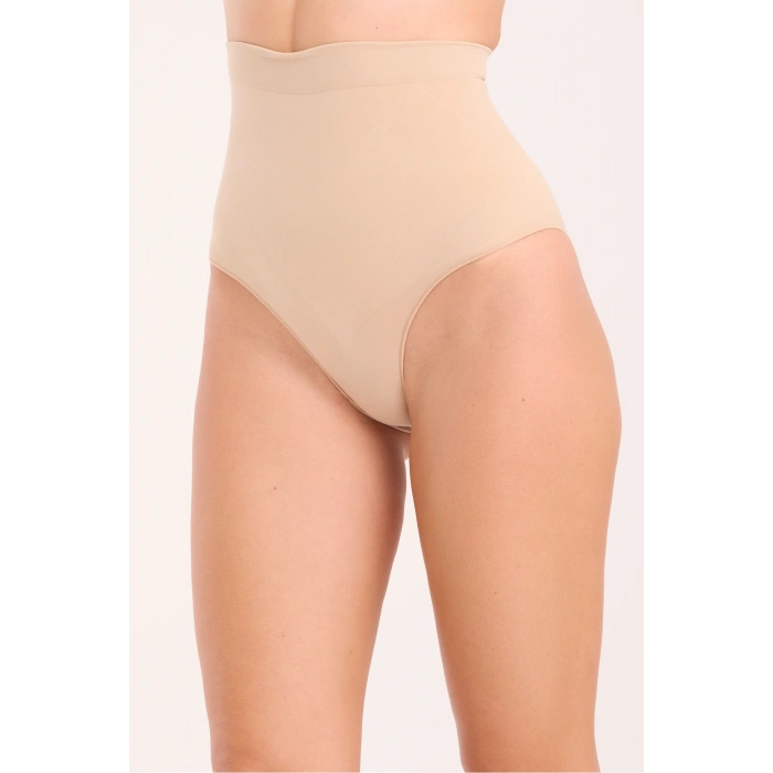 Göbek ve Karın Sıkılaştıran Toparlayıcı Korseli Külot Slip Korse