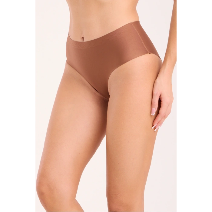 Lazer Kesim Görünmez Silikonlu Bato Külot Korse – İz Bırakmayan Yüksek Konforlu Model