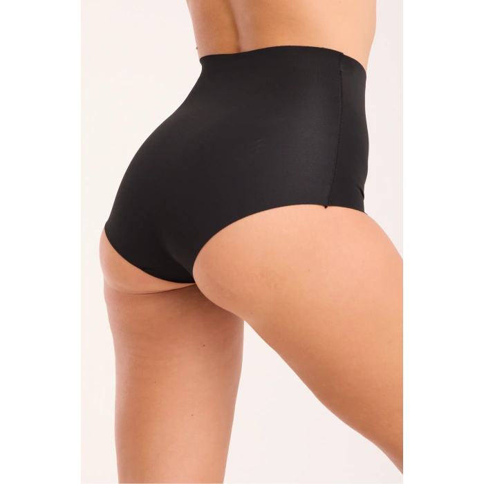 Lazer Kesim Yüksek Bel Bato Külot Korse Toparlayıcı ve Silikonlu Kaymaz Model