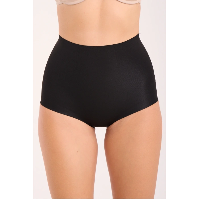 Lazer Kesim Yüksek Bel Bato Külot Korse Toparlayıcı ve Silikonlu Kaymaz Model