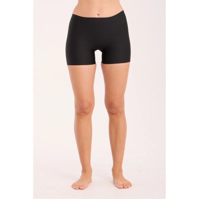 Toparlayıcı ve Sıkılaştırıcı Lazer Kesim Boxer - İz Yapmaz, Ten Renk Korse Etkili Külot