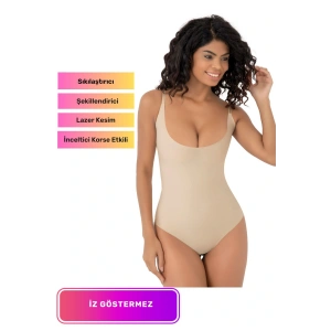 Sıkılaştırıcı Toparlayıcı Lazer Kesim İz Göstermeyen Zıbın Bady Korse