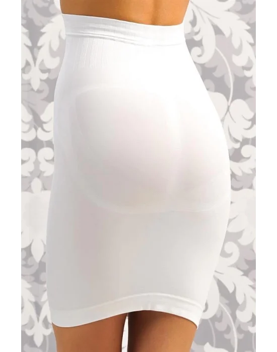 Kadın Toparlayıcı Vücut İnceltici Dikişsiz Yüksek Bel Etek Korse (2604)