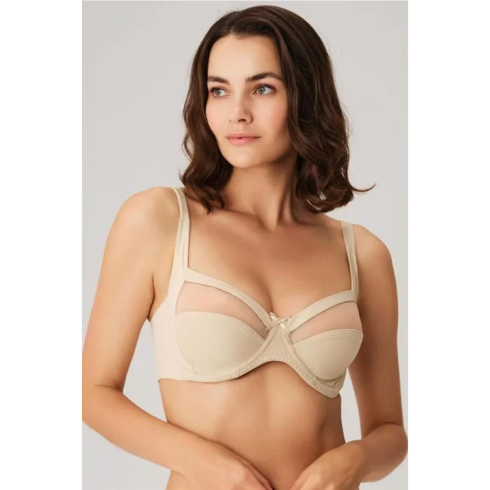 Anıl Kadın Toparlayıcı Balenli Desteksiz Dolgusuz Küçültücü Sütyen (3696)