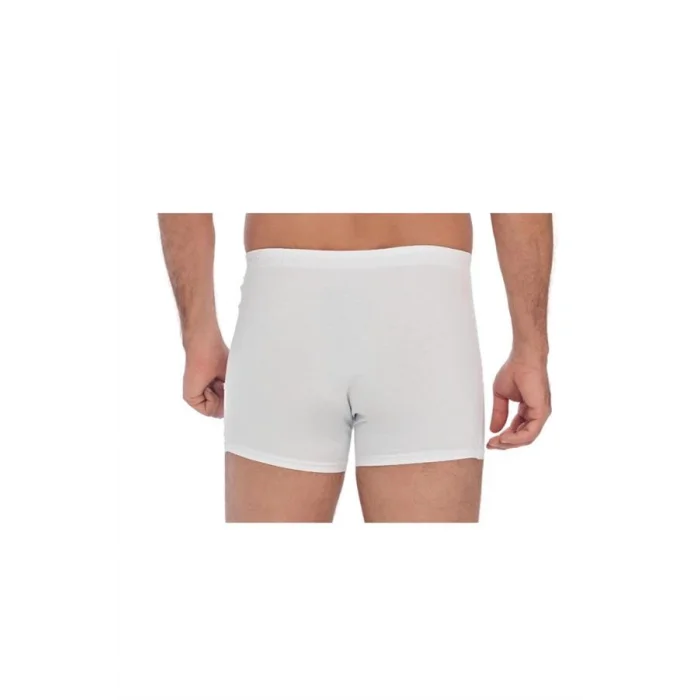 Erkek Pamuklu Geniş Bel Lastikli Klasik Bokser (0027)